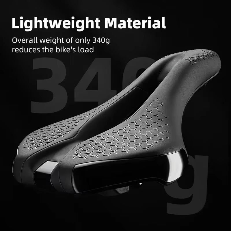VelixSeat Orthopedic Bike Seat – High-Density Memory Foam, Waterproof & Dual Spring Suspension