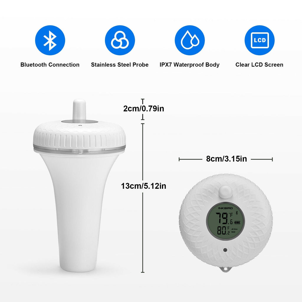 Bluetooth Pool  Floating Thermometer