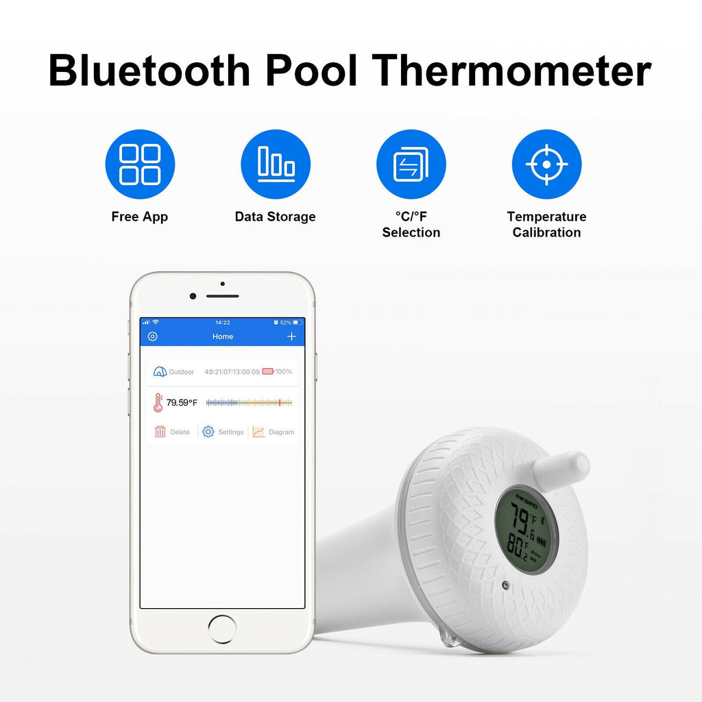 Bluetooth Pool  Floating Thermometer