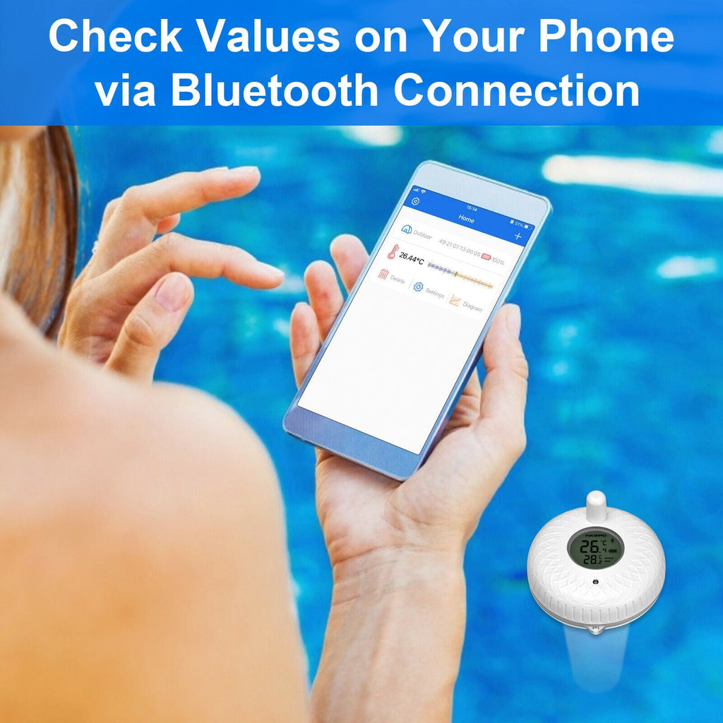 Bluetooth Pool  Floating Thermometer